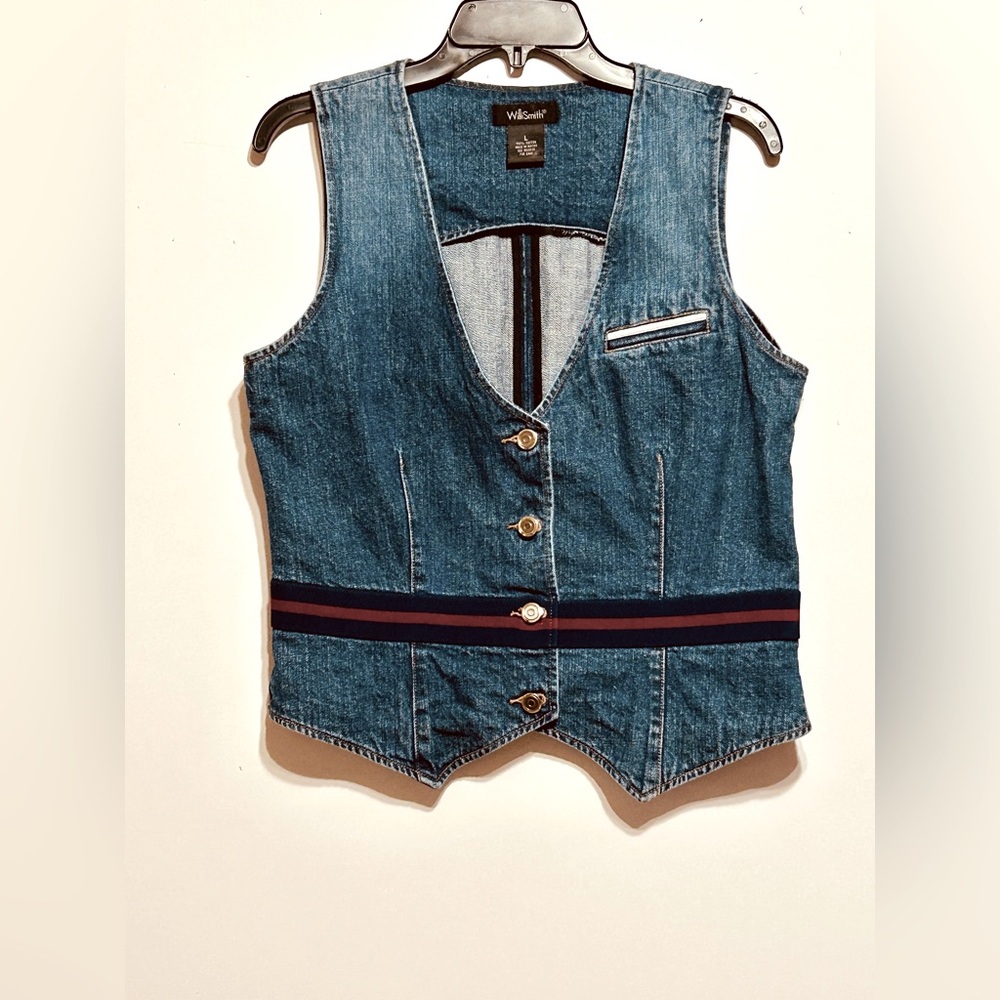 Willi Smith Denim Vest